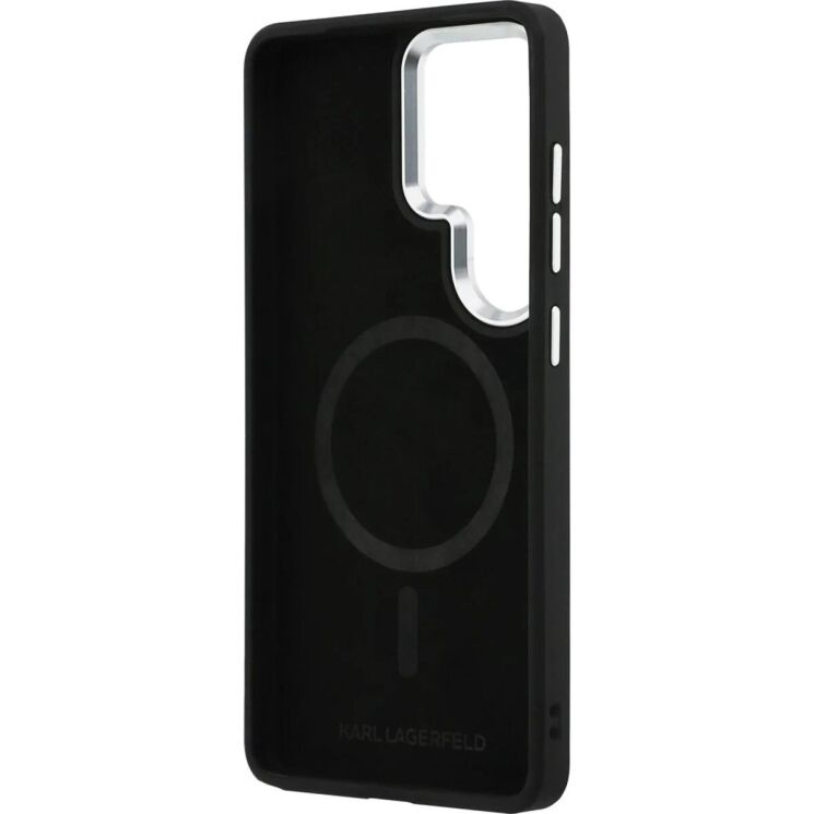 Защитный чехол Karl Lagerfeld Embossed Ring RSG Logo MagSafe для Samsung Galaxy S26 Ultra (S948) KLHMS26LPSKRSGEK - Black: фото 8 из 8