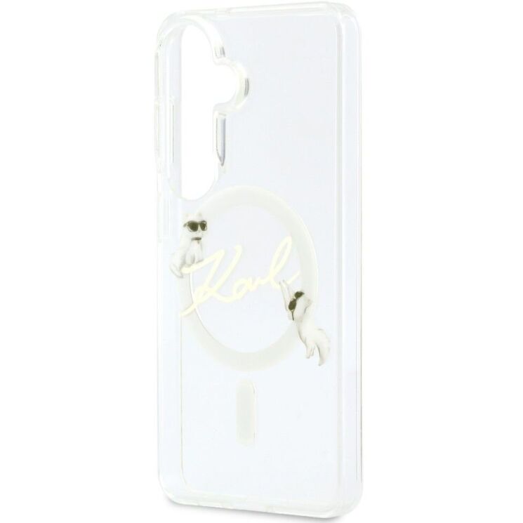 Защитный чехол Karl Lagerfeld IML Choupettes Karl Script Logo MagSafe для Samsung Galaxy S26 (KLHMS26S5HKSCAH) - Clear (412000C) Защитный чехол Karl Lagerfeld IML Choupettes Karl Script Logo MagSafe для Samsung Galaxy S26 (KLHMS26S5HKSCAH) - Clear: фото 6 из 8