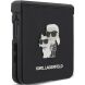 Защитный чехол Karl Lagerfeld Karl&Choupette Saffiano Pins для Samsung Galaxy Flip 8 (KLHCZF8SAPKCNPK) - Black (423574B). Фото 2 из 7