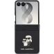 Защитный чехол Karl Lagerfeld Karl&Choupette Saffiano Pins для Samsung Galaxy Flip 8 (KLHCZF8SAPKCNPK) - Black (423574B). Фото 4 из 7
