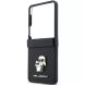 Защитный чехол Karl Lagerfeld Karl&Choupette Saffiano Pins для Samsung Galaxy Flip 8 (KLHCZF8SAPKCNPK) - Black (423574B). Фото 6 из 7