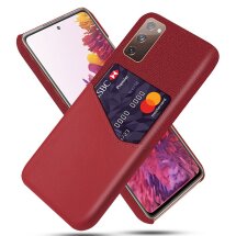 Защитный чехол KSQ Business Pocket для Samsung Galaxy S20 FE (G780) - Red: фото 1 из 4