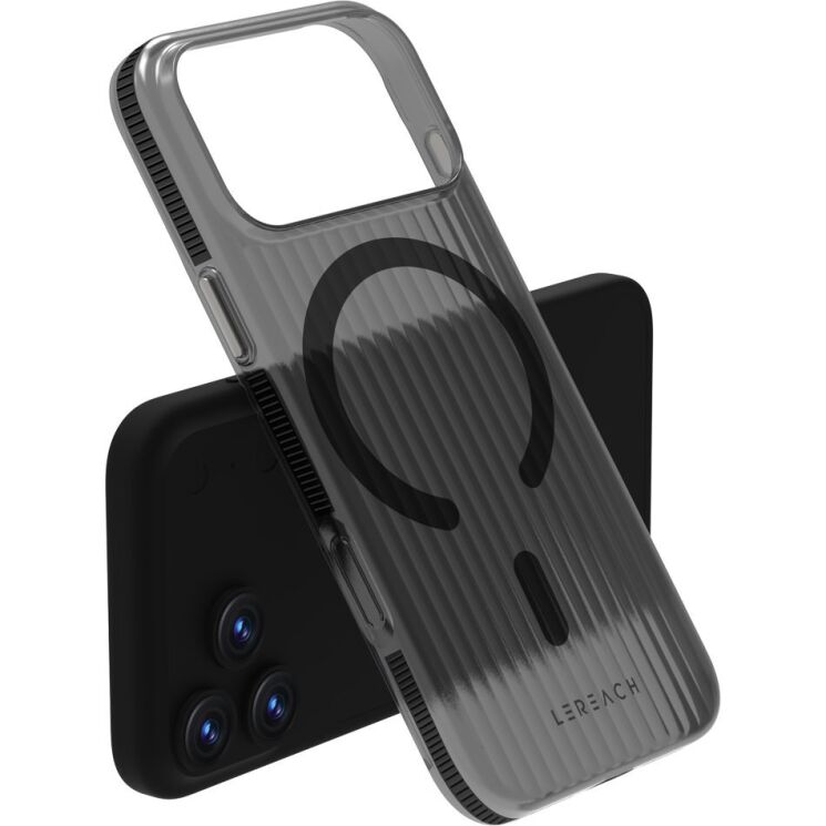 Защитный чехол LEREACH TOC Magnetic для iPhone 17 Pro Max - Black: фото 1 из 14