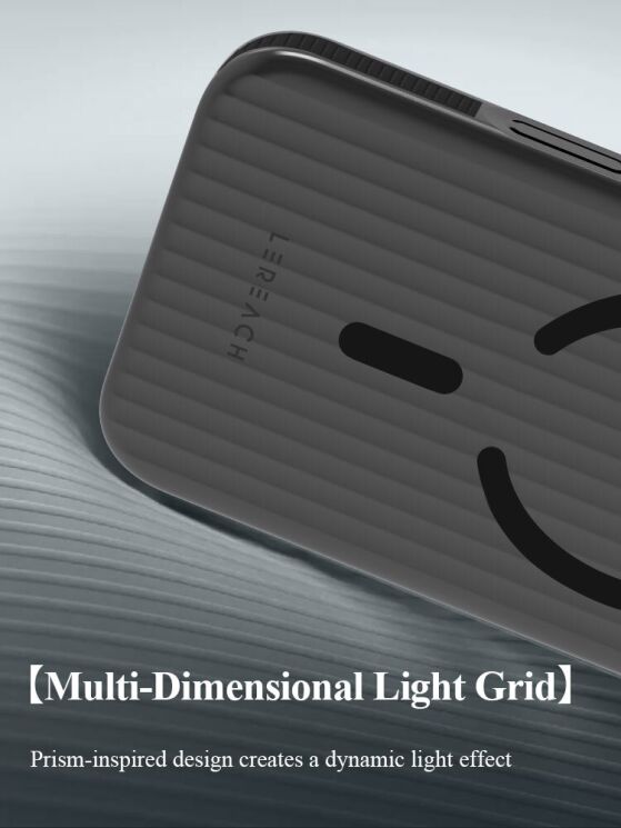 Защитный чехол LEREACH TOC Magnetic для iPhone 17 Pro Max - Black: фото 9 из 14