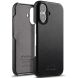 Захисний чохол MELKCO Leather Back Cover (with MagSafe Support) для Apple iPhone 16 Plus - Black (360642B). Фото 1 з 5
