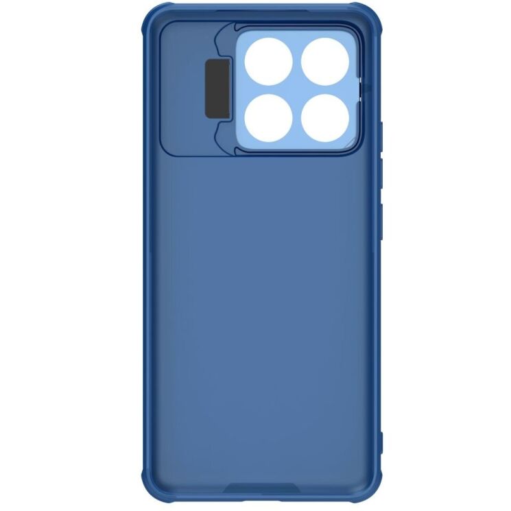 Защитный чехол NILLKIN CamShield Prop для Xiaomi Poco F6 Pro - Blue: фото 5 из 17