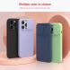 Захисний чохол NILLKIN CamShield Silky Silicone Case для  Apple iPhone 13 Pro - Blue (280532L). Фото 13 з 15