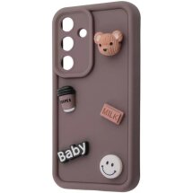 Защитный чехол Pretty Things Case для Samsung Galaxy S25 (S931) - Brown / Bear: фото 1 из 7