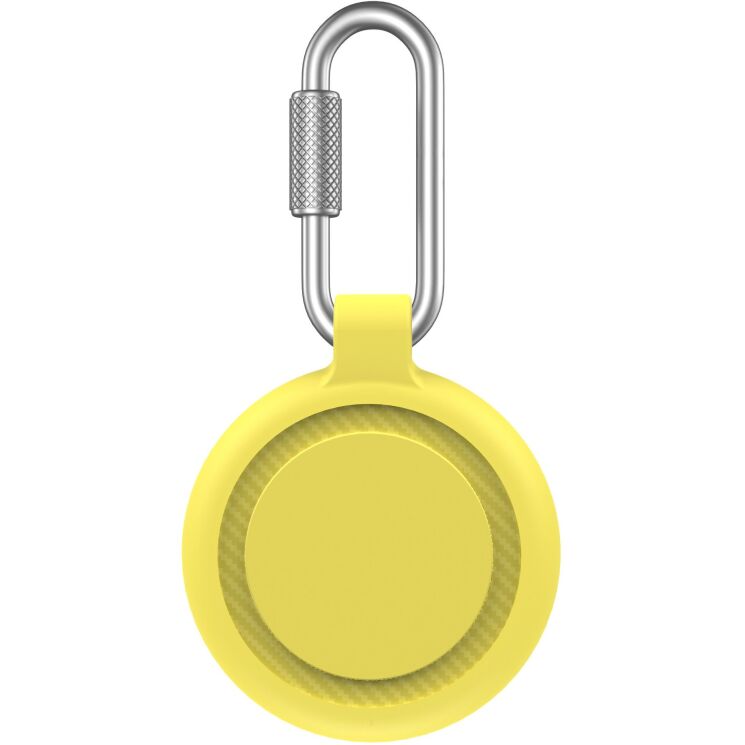 Защитный чехол Reframe Carbon для Apple AirTags - Yellow: фото 2 из 4