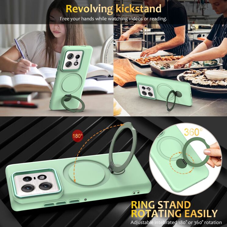 Захисний чохол Reframe Draco Casе для Motorola Edge 50 Pro - Apricot: фото 6 з 8