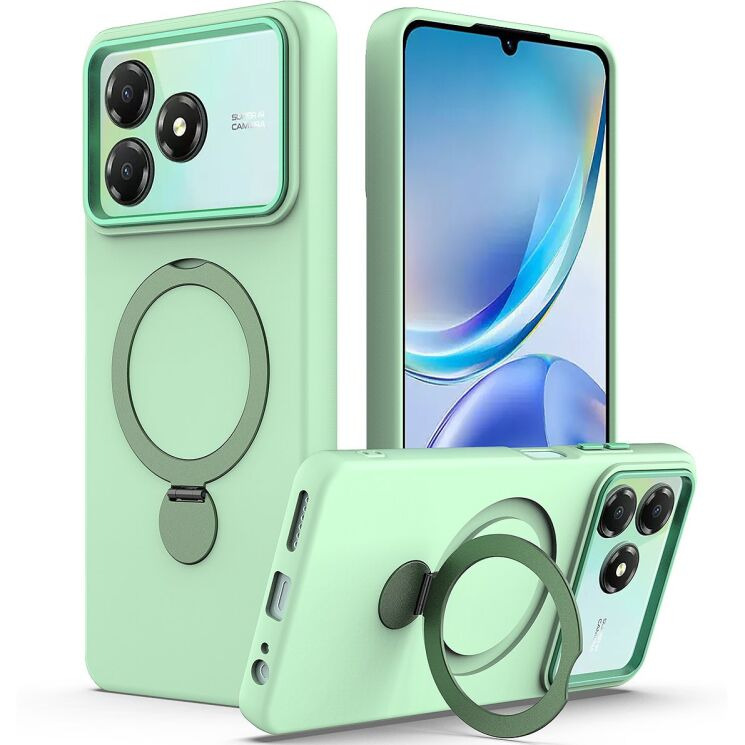 Защитный чехол Reframe Draco Casе для ZTE Blade A76 / A36 - Green (402914G) Защитный чехол Reframe Draco Casе для ZTE Blade A76 / A36 - Green: фото 1 из 7