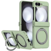Захисний чохол Reframe Magnetic Case для Samsung Galaxy Flip 5 - Light Green: фото 1 з 7