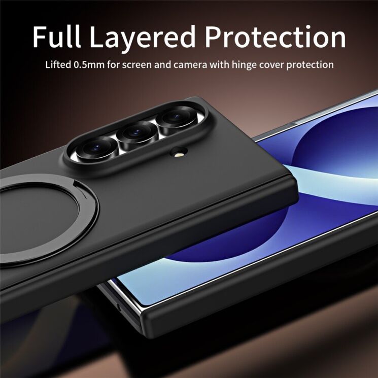 Защитный чехол Reframe Rotating Kickstand Case для Samsung Galaxy Fold 8 Ultra - Black (424022B) Защитный чехол Reframe Rotating Kickstand Case для Samsung Galaxy Fold 8 Ultra - Black: фото 6 из 8