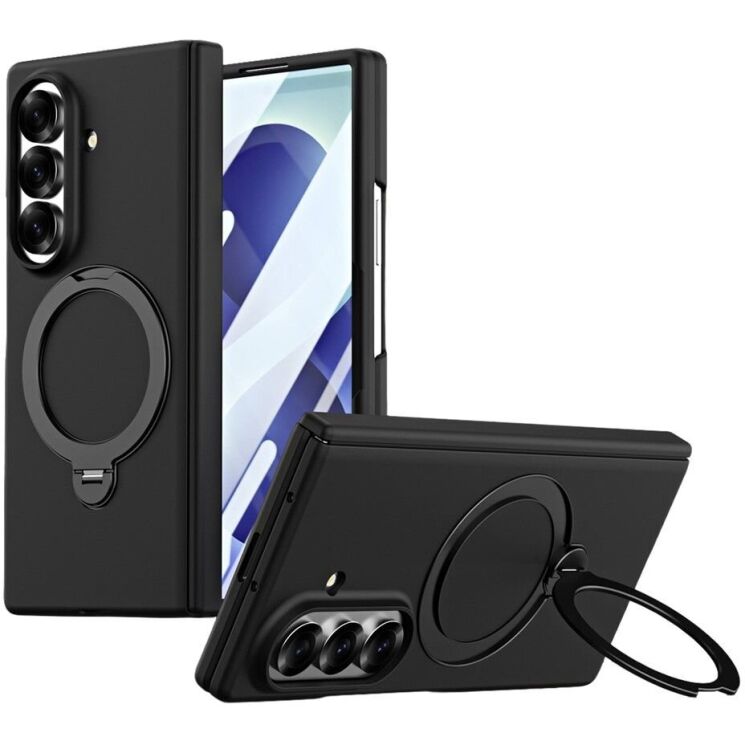 Защитный чехол Reframe Rotating Kickstand Case для Samsung Galaxy Fold 8 Ultra - Black (424022B) Защитный чехол Reframe Rotating Kickstand Case для Samsung Galaxy Fold 8 Ultra - Black: фото 1 из 8