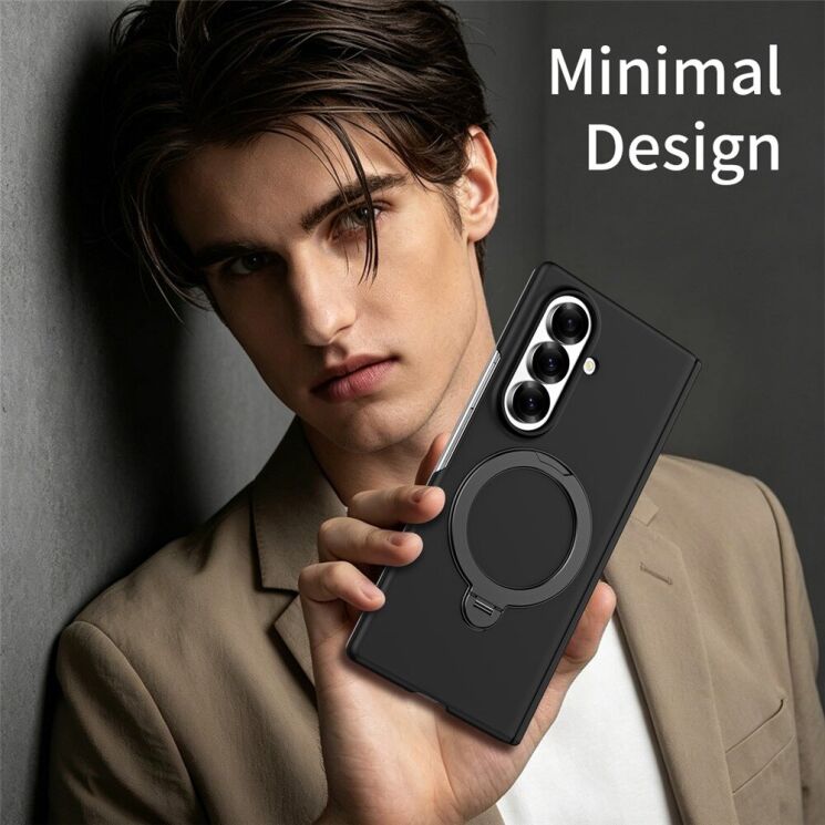 Защитный чехол Reframe Rotating Kickstand Case для Samsung Galaxy Fold 8 Ultra - Black (424022B) Защитный чехол Reframe Rotating Kickstand Case для Samsung Galaxy Fold 8 Ultra - Black: фото 5 из 8