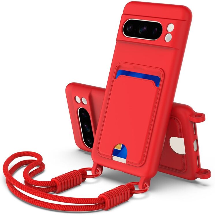 Защитный чехол Reframe Silicone Holder для Google Pixel 8A - Red: фото 1 из 8