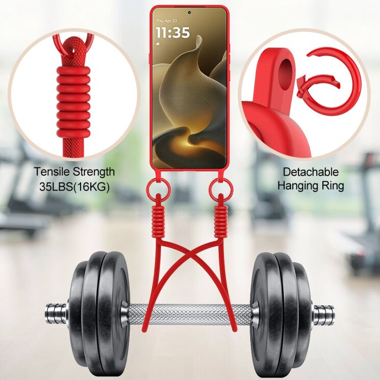 Захисний чохол Reframe Silicone Holder для Motorola Signature - Green: фото 5 з 8