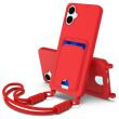 Захисний чохол Reframe Silicone Holder для Samsung Galaxy A06 (A065) - Red (365176R)