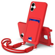 Захисний чохол Reframe Silicone Holder для Samsung Galaxy A06 (A065) - Red: фото 1 з 7