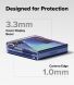 Защитный чехол Ringke Fusion (FF) для Samsung Galaxy Flip 7 (8800293855552) - Clear (383928C). Фото 13 из 17