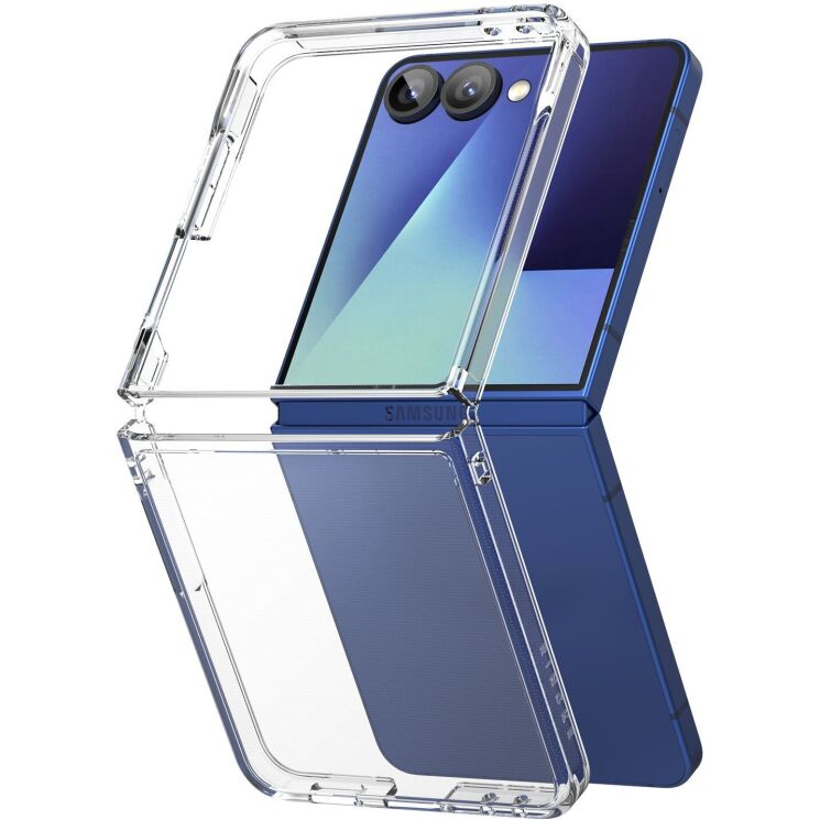 Защитный чехол Ringke Fusion (FF) для Samsung Galaxy Flip 7 (8800293855552) - Clear: фото 1 из 17