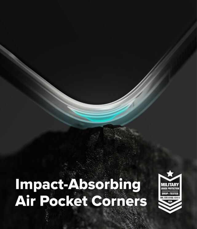 Защитный чехол Ringke Onyx для Samsung Galaxy S25 FE (S731) 8800293859574 - Black: фото 5 из 11