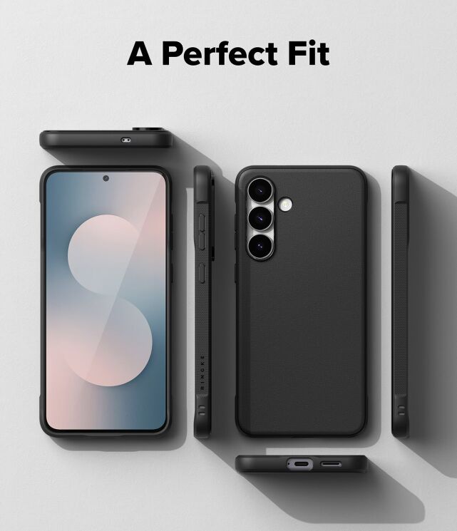 Защитный чехол Ringke Onyx для Samsung Galaxy S25 FE (S731) 8800293859574 - Black: фото 6 из 11