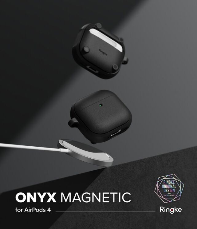 Защитный чехол Ringke Onyx Magnetic для Apple AirPods 4 (8800274964174) - Coral: фото 3 из 15