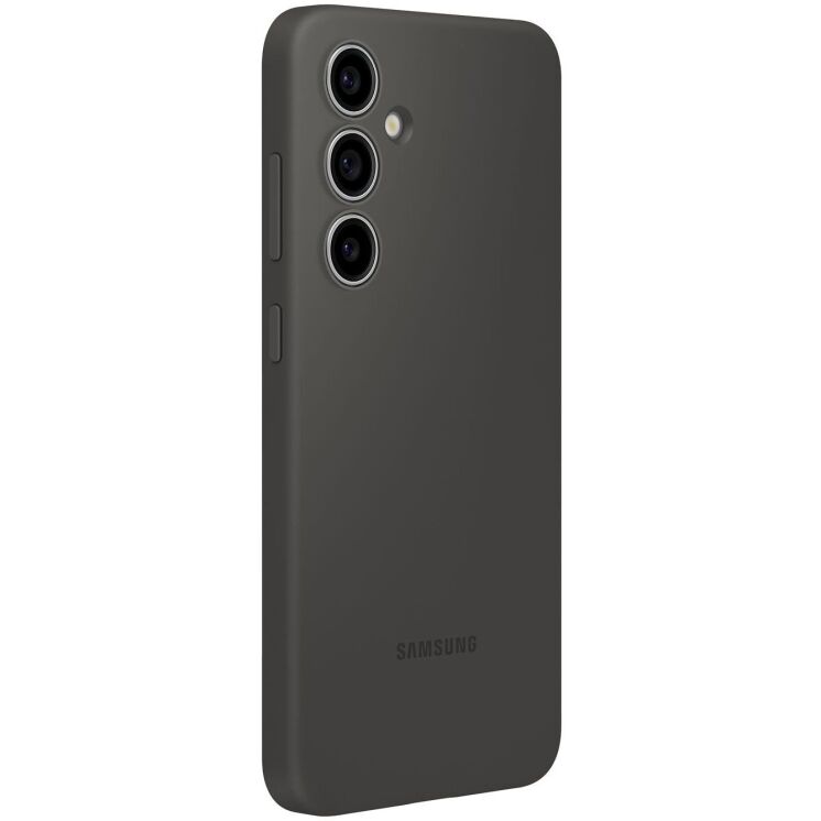 Защитный чехол Silicone Case для Samsung Galaxy S24 FE (S721) EF-PS721CBEGWW - Black: фото 3 из 5