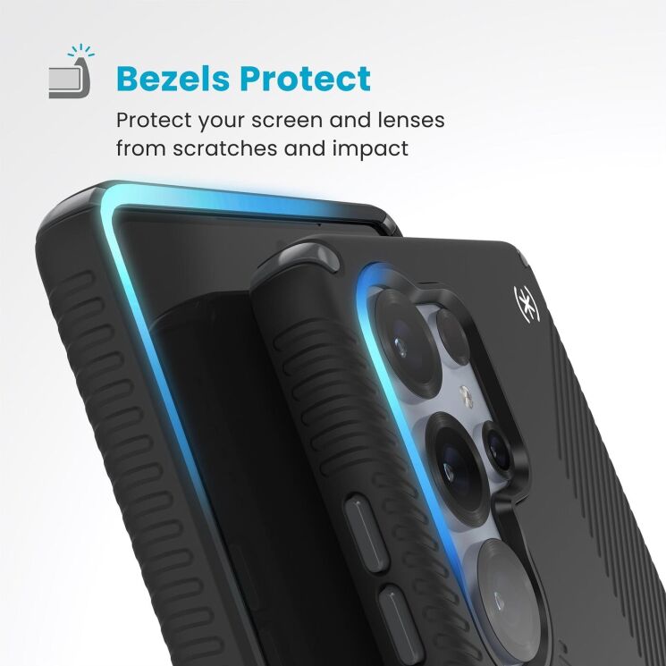 Захисний чохол Speck Presidio2 Grip Magnet для Samsung Galaxy S25 Ultra (S938) 150890-3205 - Black: фото 10 з 10
