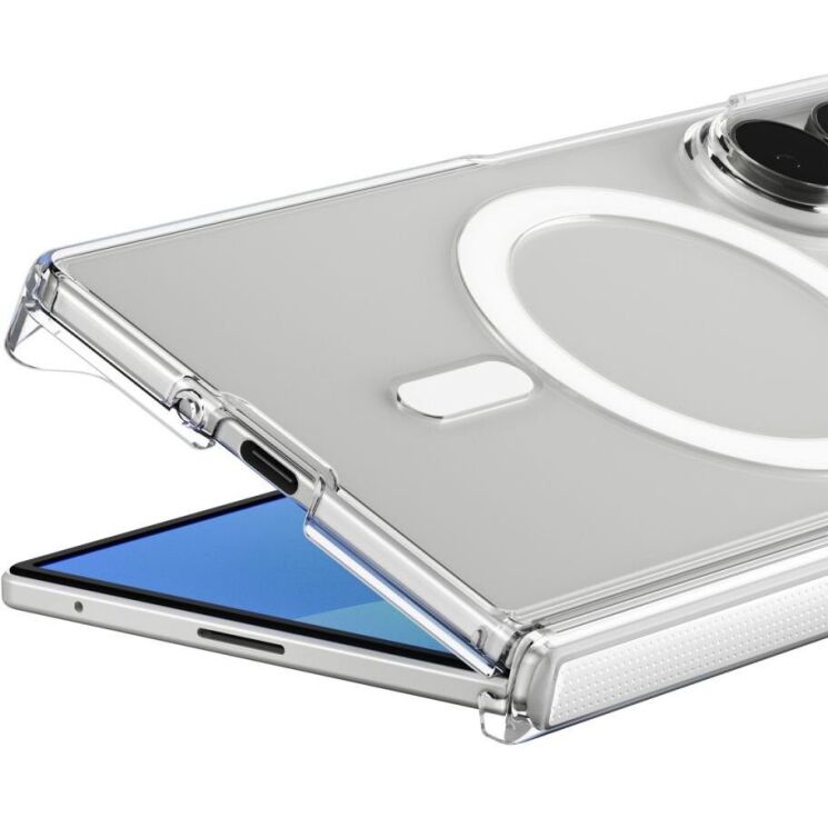 Защитный чехол Spigen AirSkin Zero (MagFit) для Samsung Galaxy Fold 8 Ultra (ACS11495) - Clear (424074C) Защитный чехол Spigen AirSkin Zero (MagFit) для Samsung Galaxy Fold 8 Ultra (ACS11495) - Clear: фото 5 из 13