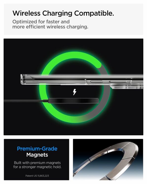 Защитный чехол Spigen AirSkin Zero (MagFit) для Samsung Galaxy Fold 8 Ultra (ACS11495) - Clear (424074C) Защитный чехол Spigen AirSkin Zero (MagFit) для Samsung Galaxy Fold 8 Ultra (ACS11495) - Clear: фото 13 из 13