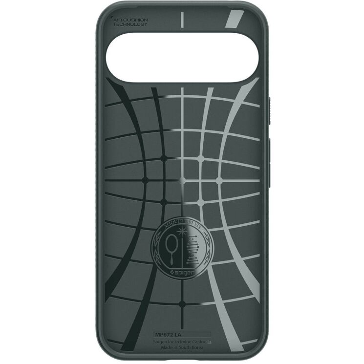 Защитный чехол Spigen (SGP) Liquid Air для Google Pixel 9 Pro XL - Abyss Green: фото 7 из 17