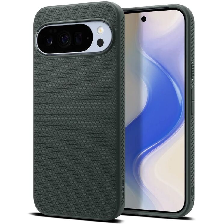 Захисний чохол Spigen (SGP) Liquid Air (MagFit) для Google Pixel 10 Pro XL (ACS09719) - Abyss Green: фото 2 з 16