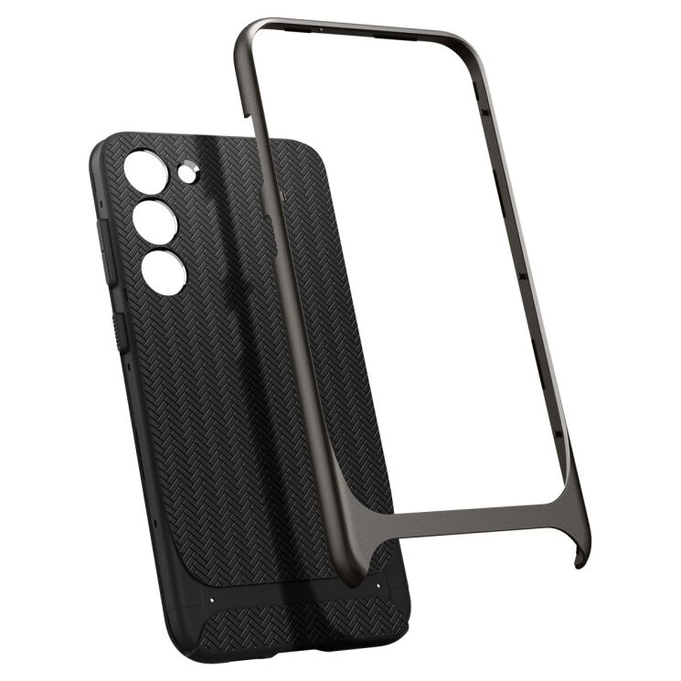 Защитный чехол Spigen (SGP) Neo Hybrid для Samsung Galaxy S23 Plus (S916) - Gunmetal: фото 2 из 18