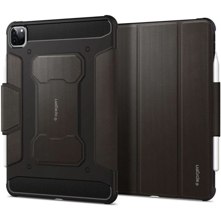 Захисний чохол Spigen (SGP) Rugged Armor Pro для Apple iPad Pro 11 (2020/2021/2022) - Gunmetal: фото 2 з 19