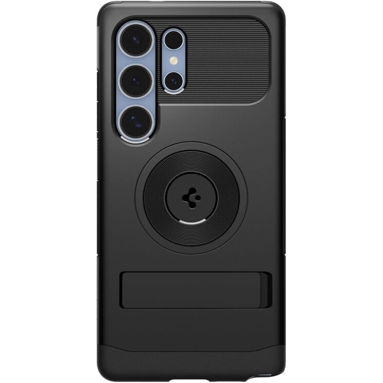 Захисний чохол Spigen (SGP) Slim Armor (MagFit) для Samsung Galaxy S25 Ultra (S938) ACS08909 - Black: фото 2 з 16