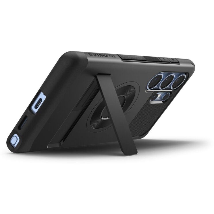 Захисний чохол Spigen (SGP) Slim Armor (MagFit) для Samsung Galaxy S25 Ultra (S938) ACS08909 - Black: фото 4 з 16