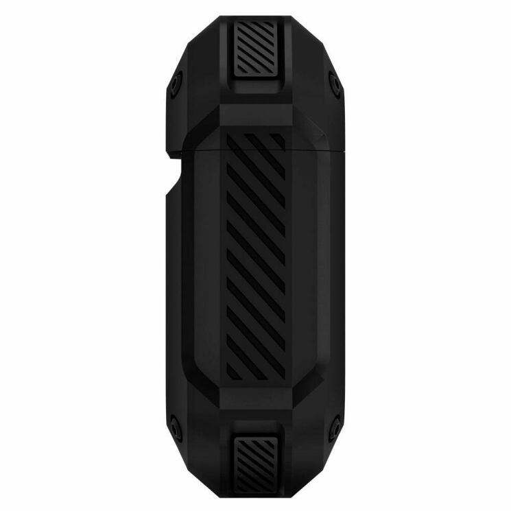 Защитный чехол Spigen (SGP) Tough Armor для Apple AirPods 1 / 2 - Black: фото 6 из 14