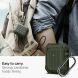 Защитный чехол Spigen (SGP) Tough Armor для Apple AirPods 1 / 2 - Military Green (204516G). Фото 11 из 14