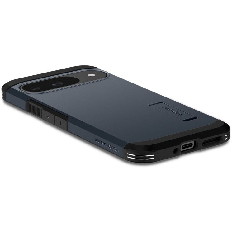 Защитный чехол Spigen (SGP) Tough Armor для Google Pixel 9 / 9 Pro - Metal Slate: фото 8 из 16