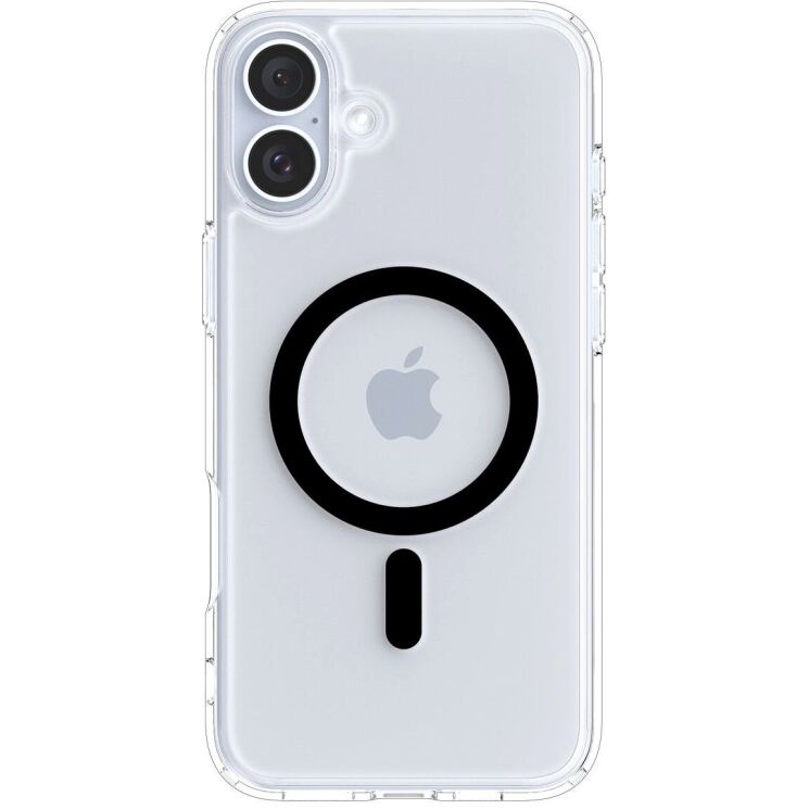 Защитный чехол Spigen (SGP) Ultra Hybrid (MagFit) для Apple iPhone 16 - Black: фото 3 из 16