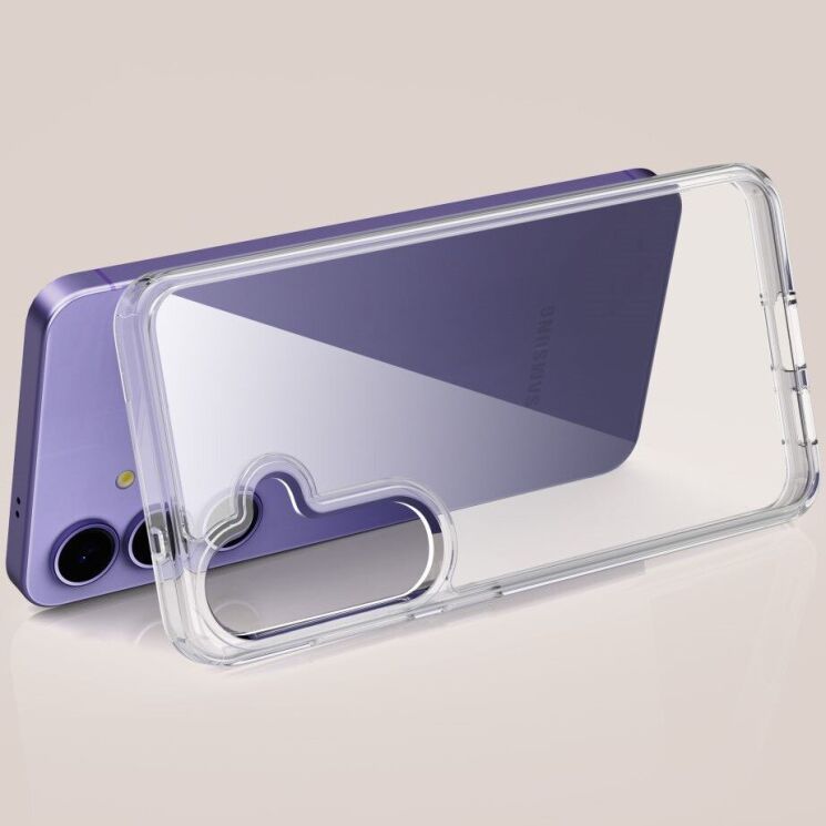 Захисний чохол Tech-Protect FlexAir Hybrid для Samsung Galaxy S25 (S931) - Clear: фото 3 з 5