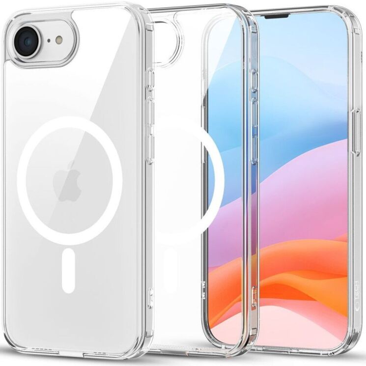 Защитный чехол Tech-Protect FlexAir Hybrid MagSafe для Apple iPhone 16e - Clear: фото 1 из 7