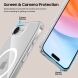 Защитный чехол Tech-Protect FlexAir Hybrid MagSafe для Apple iPhone 16e - Clear (378220C). Фото 6 из 7