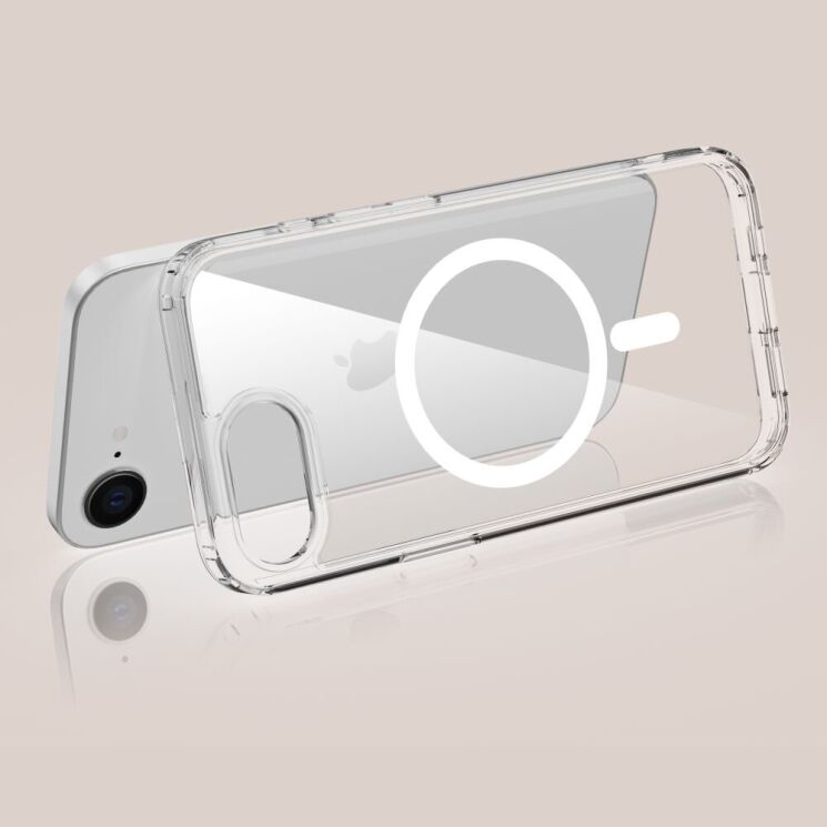 Защитный чехол Tech-Protect FlexAir Hybrid MagSafe для Apple iPhone 16e - Clear: фото 3 из 7