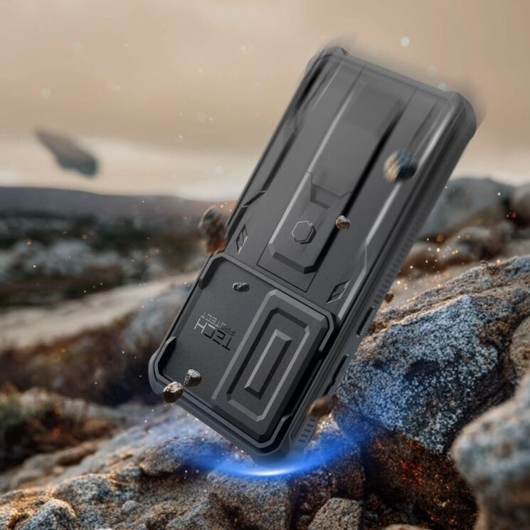 Защитный чехол Tech-Protect Kevlar Cam 2 Set для Samsung Galaxy S26 (S942) - Black: фото 6 из 8