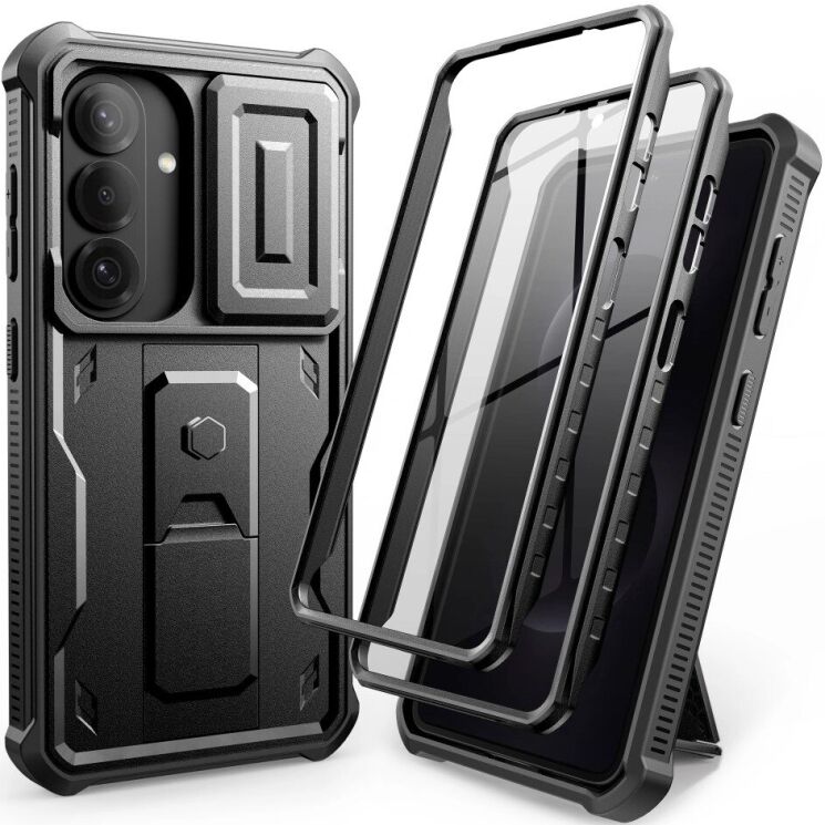 Защитный чехол Tech-Protect Kevlar Cam 2 Set для Samsung Galaxy S26 (S942) - Black: фото 2 из 8