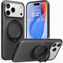 Захисний чохол TORRAS Ostand Ofitness для Apple iPhone 17 Pro - Black: фото 1 з 9