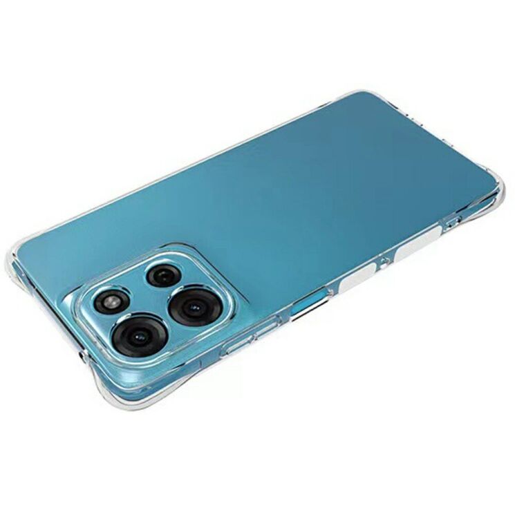 Захисний чохол UniCase AirBag для Motorola Moto G75 - Transparent: фото 3 з 4